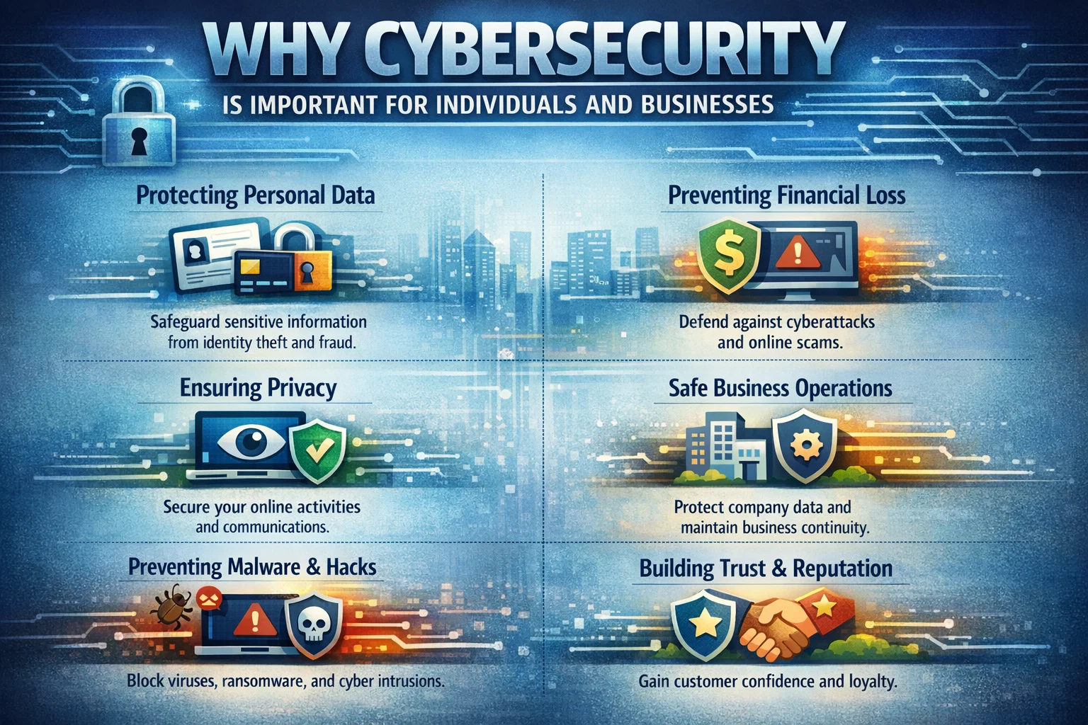 Why Cybersecurity Is Important for Individuals and Businesses Hero Image